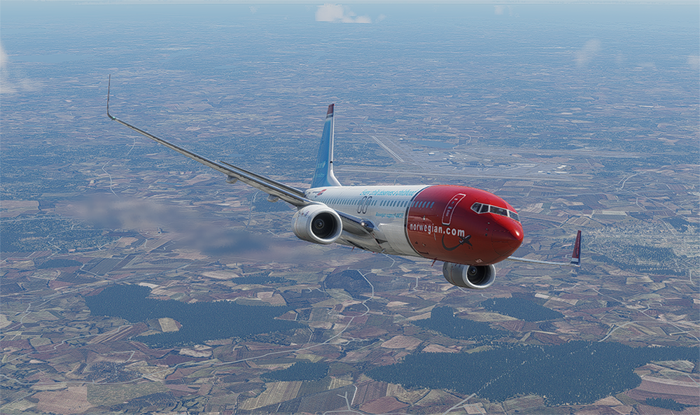 Virtual Norwegian Boeing 737-800